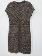 Pre-Owned Brooks Brothers Black Size 10 Boucle Short Short Sleeve Dress | True Fashionistas.