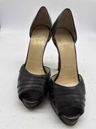Pre-Owned Christian Louboutin Black Size 6.5 D'orsay Heels | True Fashionistas.