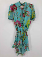 Pre-Owned Rococo Sand Blue Size XS Short Short Sleeve Dress | True Fashionistas.