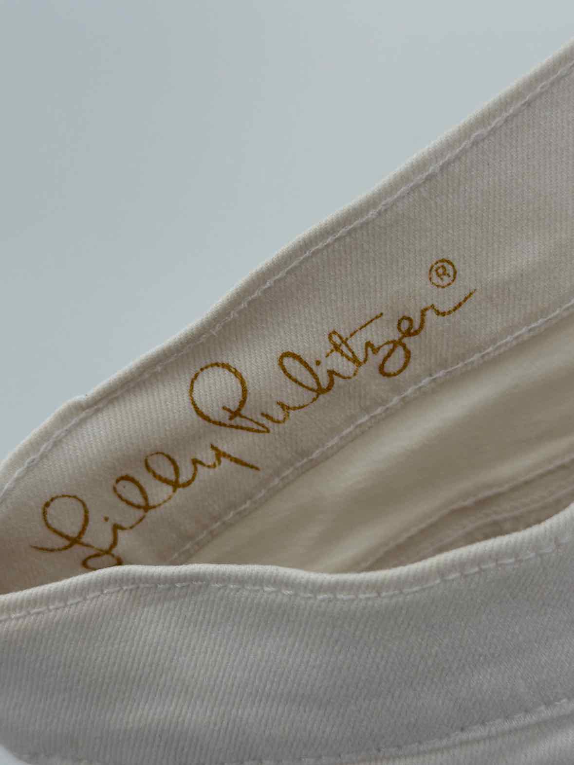 Pre-Owned Lilly Pulitzer White Size 00 Jeans | True Fashionistas.
