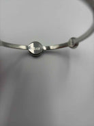 Rj Graziano Silver Bangle Bracelet | True Fashionistas.