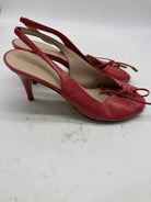 Pre-Owned Escada Pink Size 8 Slingback Heels | True Fashionistas.