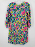 Pre-Owned Lilly Pulitzer Blue Size Small Short Long Sleeve Dress | True Fashionistas.