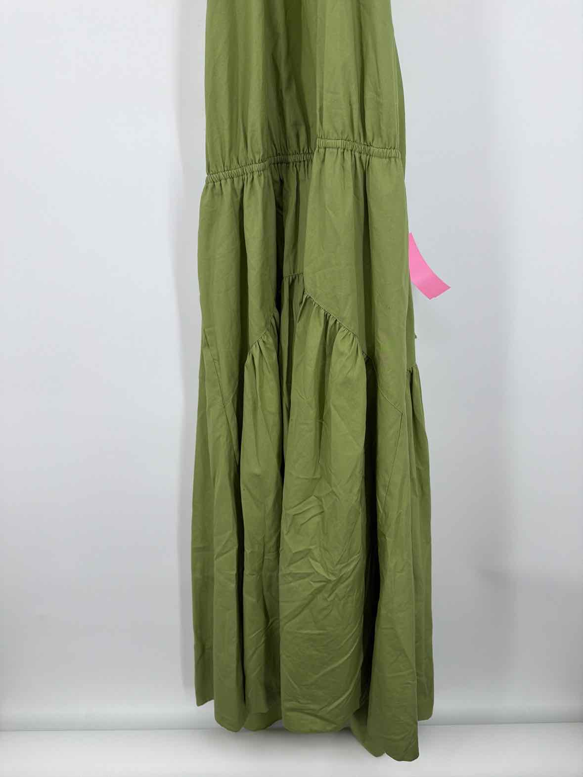 Pre-Owned Vince Green Size XL Long Sleeveless Dress | True Fashionistas.