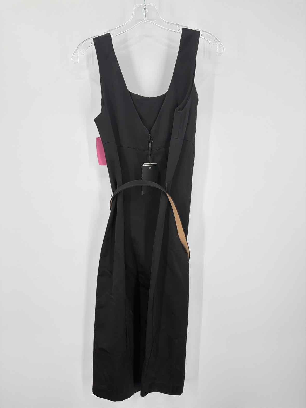 Pre-Owned St John Black Size 10 Short Sleeveless Dress | True Fashionistas.