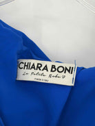 Pre-Owned Chiara Boni Blue Size 42/8 Cocktail Midi Sleeveless Dress | True Fashionistas.