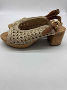 Pre-Owned Aerosoles Tan Size 9.5 Slingback Heels | True Fashionistas.