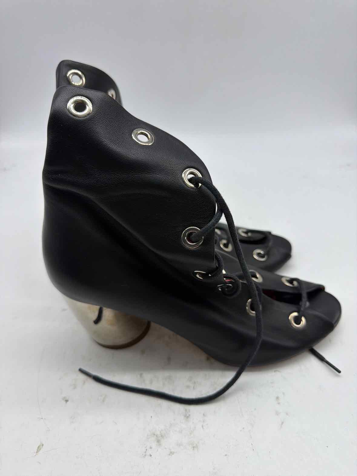 Pre-Owned Proenza Schouler Black Size 6.5 Lace Ankle Boots | True Fashionistas.