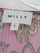 Pre-Owned Milly Pink Size 4 Short Long Sleeve Dress | True Fashionistas.