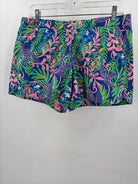 Lilly Pulitzer Blue Size Medium Printed Shorts | True Fashionistas.