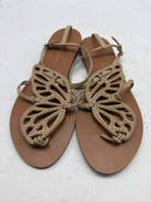 Pre-Owned Sophia Webster Tan Size 40.5 Strappy Sandals | True Fashionistas.