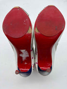 Pre-Owned Christian Louboutin White Size 6.5 Ankle Boot Boots | True Fashionistas.