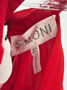 Pre-Owned Saloni Red Size 6 Tank Top | True Fashionistas.