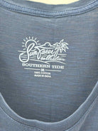 Pre-Owned Southern Tide Navy Size Medium Short Sleeveless Dress | True Fashionistas.