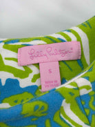 Pre-Owned Lilly Pulitzer Green Size Small Short Long Sleeve Dress | True Fashionistas.