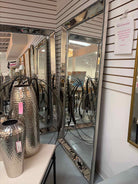 Silver Beveled Mirror | True Fashionistas.