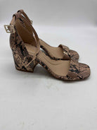 Pre-Owned Kelly & Katie Tan Size 7.5 Block Heel Heels | True Fashionistas.