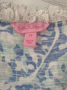 Pre-Owned Lilly Pulitzer Blue Size XS Short Short Sleeve Dress | True Fashionistas.