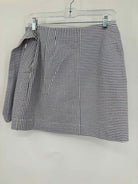 Pre-Owned Vineyard Vines Blue Size 6 Stripe Mini Skirt | True Fashionistas.