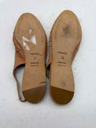 Pre-Owned Hermes Tan Size 9 Vintage Ribbon Ballerina Slingback Flats | True Fashionistas.