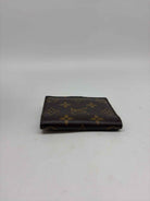 Pre-Owned Louis Vuitton Brown card case Card Case | True Fashionistas.