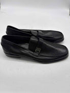 Pre-Owned Salvatore Ferragamo Black 9.5 Slip On Men's Dress Shoes | True Fashionistas.