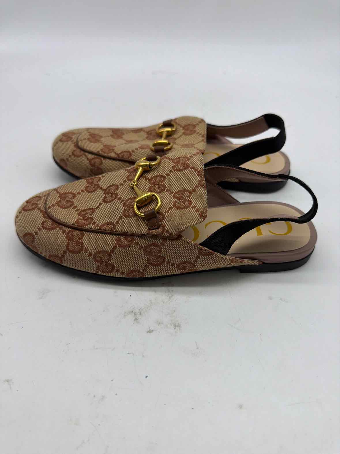 Pre-Owned Gucci Tan Child Size 31 Size 31 Child Shoe Size 31 Girl's Shoes | True Fashionistas.