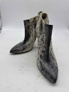 Pre-Owned Gucci Grey Size 10 Ankle Boots | True Fashionistas.
