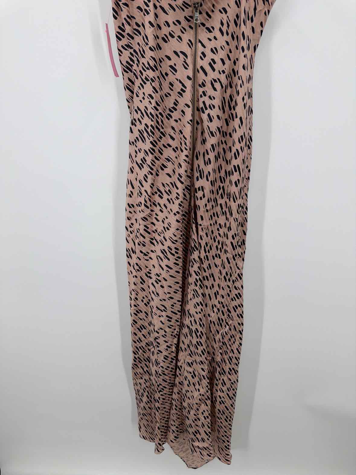 Pre-Owned Alice + Olivia Tan Size 10 Midi Sleeveless Dress | True Fashionistas.
