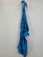 Pre-Owned benaar los angeles Blue Size Large Short Sleeveless Dress | True Fashionistas.