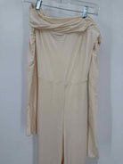 Pre-Owned Oh Polly Ivory Size 4 Long Sleeve Jumpsuit | True Fashionistas.
