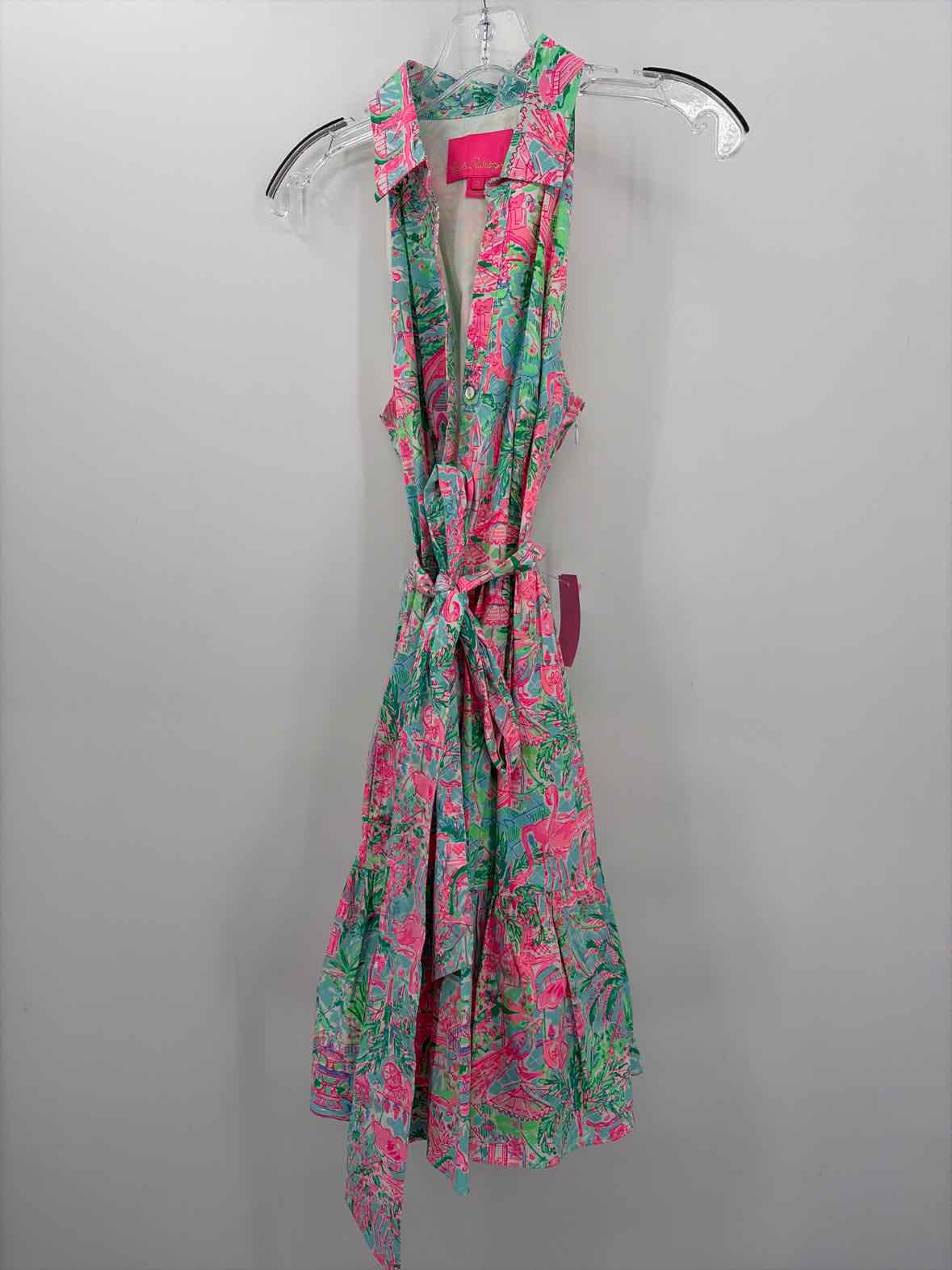 Pre-Owned Lilly Pulitzer Blue Size 2 Knee Length Sleeveless Dress | True Fashionistas.
