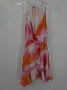 Pre-Owned Parker Orange Size XS Short Sleeveless Dress | True Fashionistas.