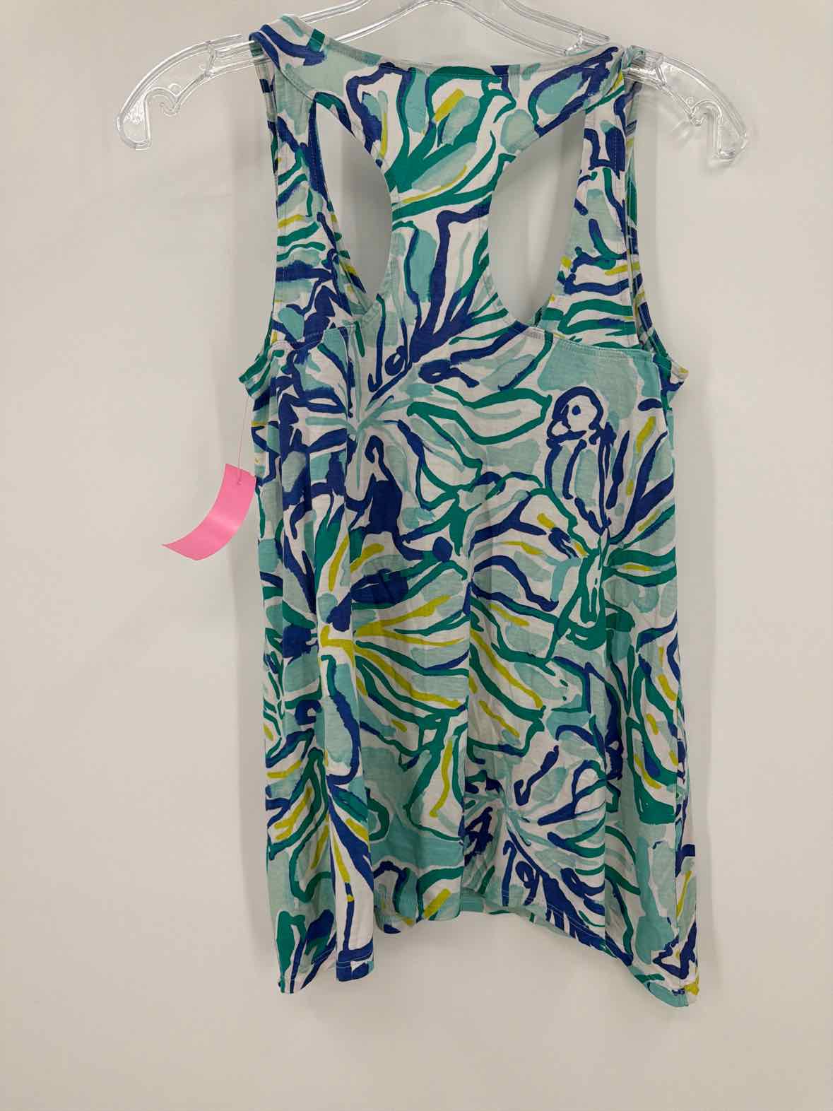 Pre-Owned Lilly Pulitzer Blue Size XS Tank Top | True Fashionistas.