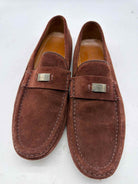 Pre-Owned Gucci Brown 8 drivers Men's Slip On | True Fashionistas.
