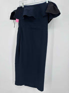 Pre-Owned AIDA Navy Size 10 Short Sleeveless Dress | True Fashionistas.