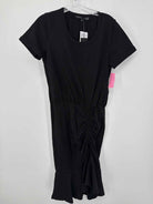 Pre-Owned Veronica Beard Black Size Small Short Short Sleeve Dress | True Fashionistas.