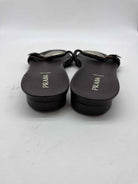 Pre-Owned Prada Brown Size 37.5 Mule Sandals | True Fashionistas.