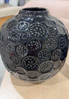 Navy Ceramic Vase | True Fashionistas.