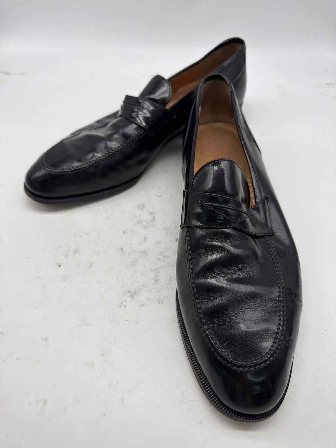 Pre-Owned Salvatore Ferragamo Black 10 Loafer Men's Slip On | True Fashionistas.