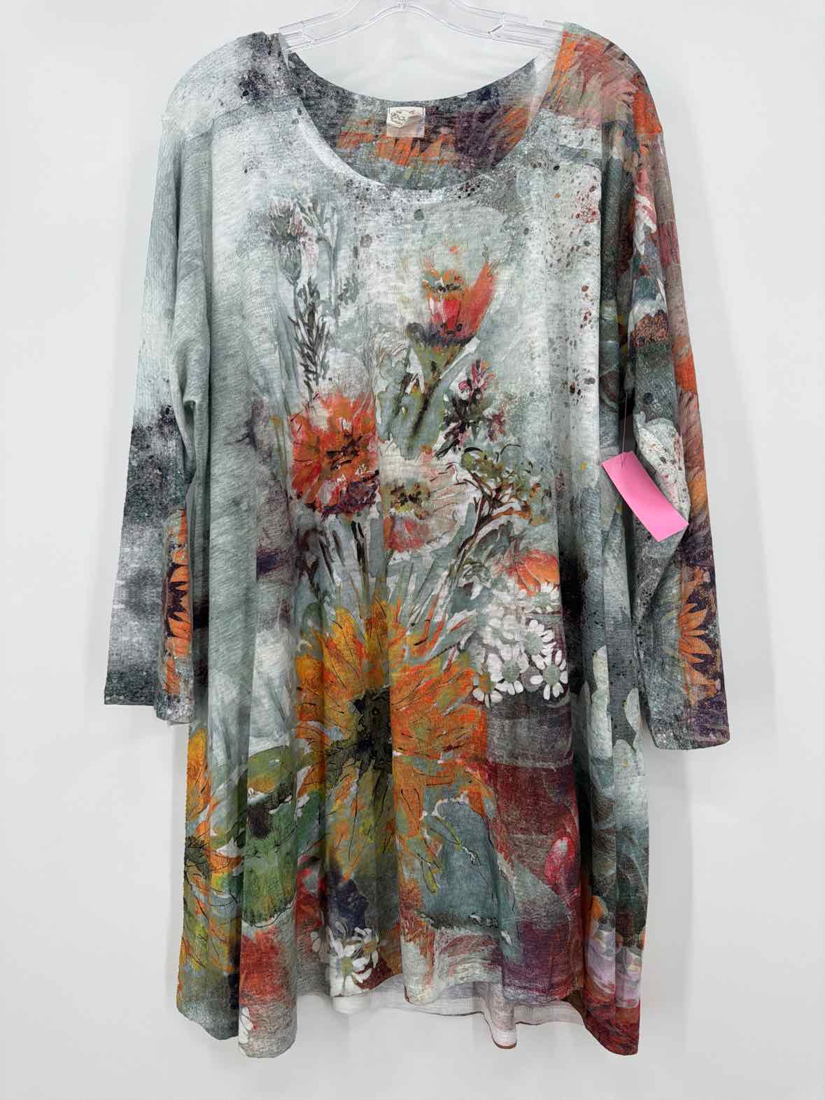 Pre-Owned Et Lois Blue Size 2X Sweater | True Fashionistas.