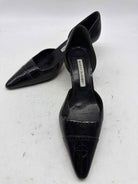 Pre-Owned Manolo Blahnik Black Size 9 D'orsay Heels | True Fashionistas.