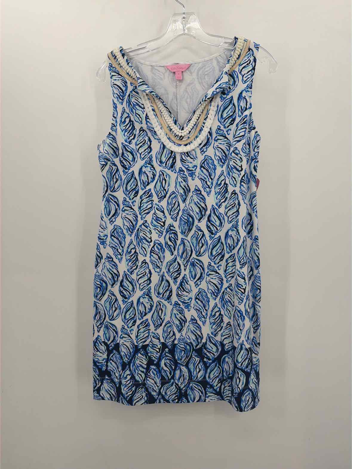 Lilly Pulitzer Blue Size Small Knee Length Sleeveless Dress | True Fashionistas.
