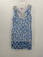 Lilly Pulitzer Blue Size Small Knee Length Sleeveless Dress | True Fashionistas.