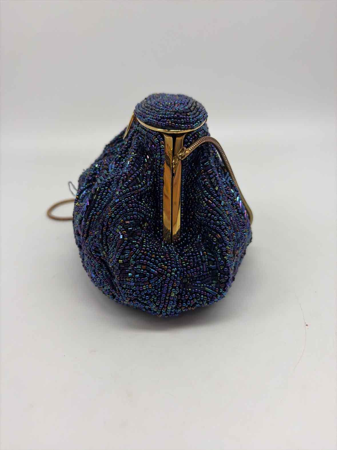 Pre-Owned La Regale Blue Crossbody Crossbody | True Fashionistas.