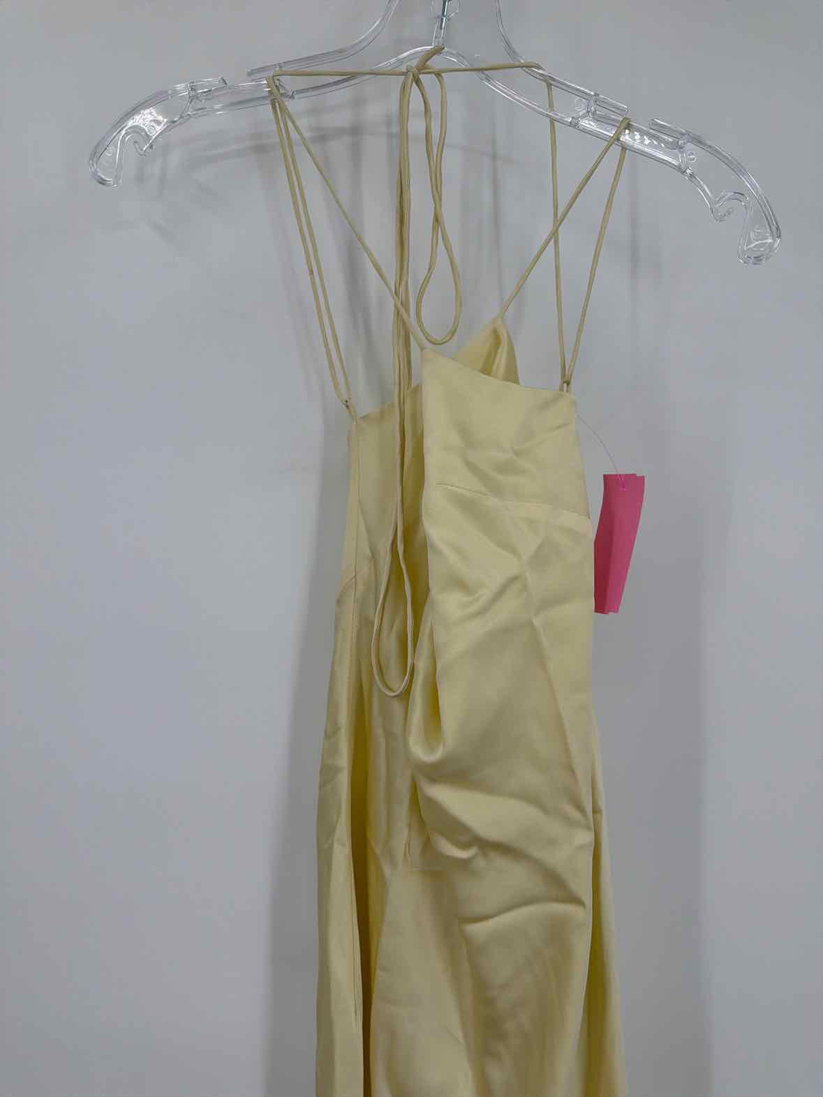 Pre-Owned Viktor & Rolf Yellow Size 1/Small Long Sleeveless Dress | True Fashionistas.