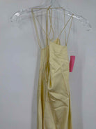 Pre-Owned Viktor & Rolf Yellow Size 1/Small Long Sleeveless Dress | True Fashionistas.