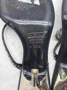 Pre-Owned Giuseppe Zanotti Black Size 5.5 Mule Heels | True Fashionistas.