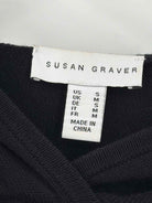 Pre-Owned Susan Graver Black Size Small Hoodie Sweater | True Fashionistas.
