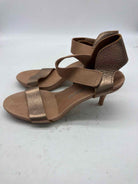 Pre-Owned Pedro Garcia Tan Size 39 Strappy Strappy Heels | True Fashionistas.
